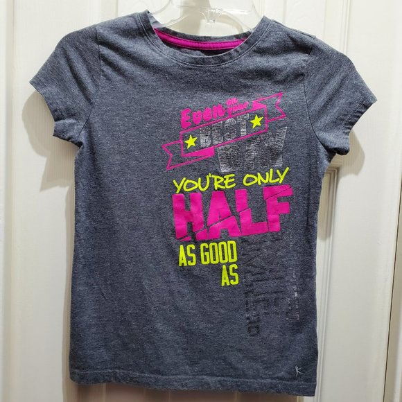 Danskin & Dream Girl Graphic Shirts, Size 10-12 - Picture 2 of 14
